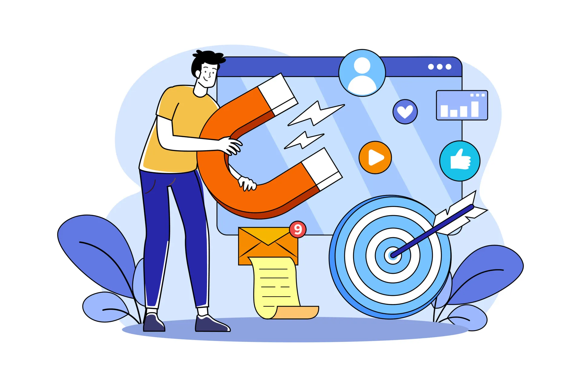 Paneles Interactivos de Retención y Adquisición